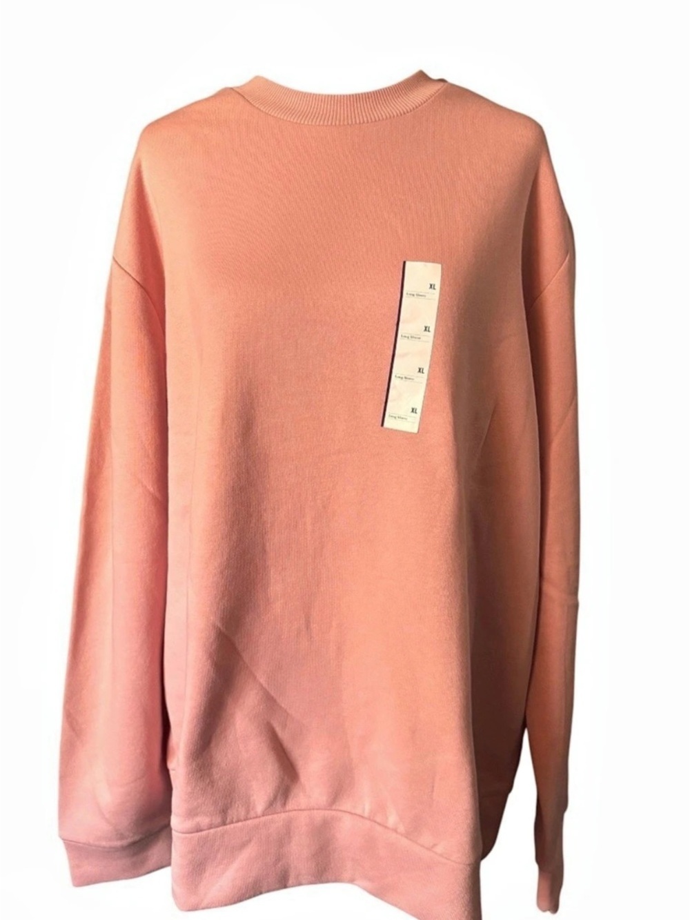 Goodfellow & Co Every Wear Fleece Crewneck Sweatshirt Pink XL - Picture 1 of 6